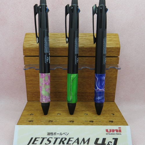 まるまるん出品　ジェットストリーム4&1カスタムグリップ4種 楽天市場】名入れ 三菱鉛筆 ジェットストリーム4＆1 オリジナル