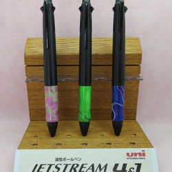 abc出品　ジェットストリーム4&1用　アクリルカスタムグリップ abc様専用出品 ジェットストリーム4&1用 アクリルカスタム