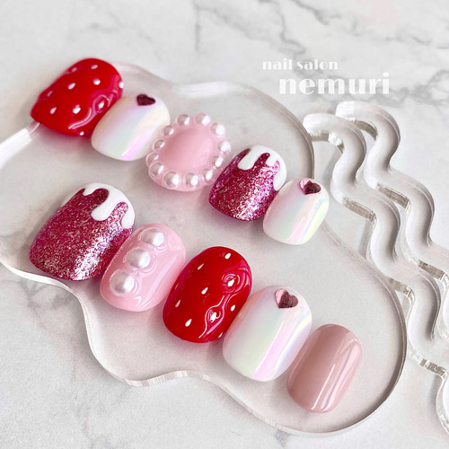 いちごネイル ネイルチップ（つけ爪） nail JAPARICAN 通販