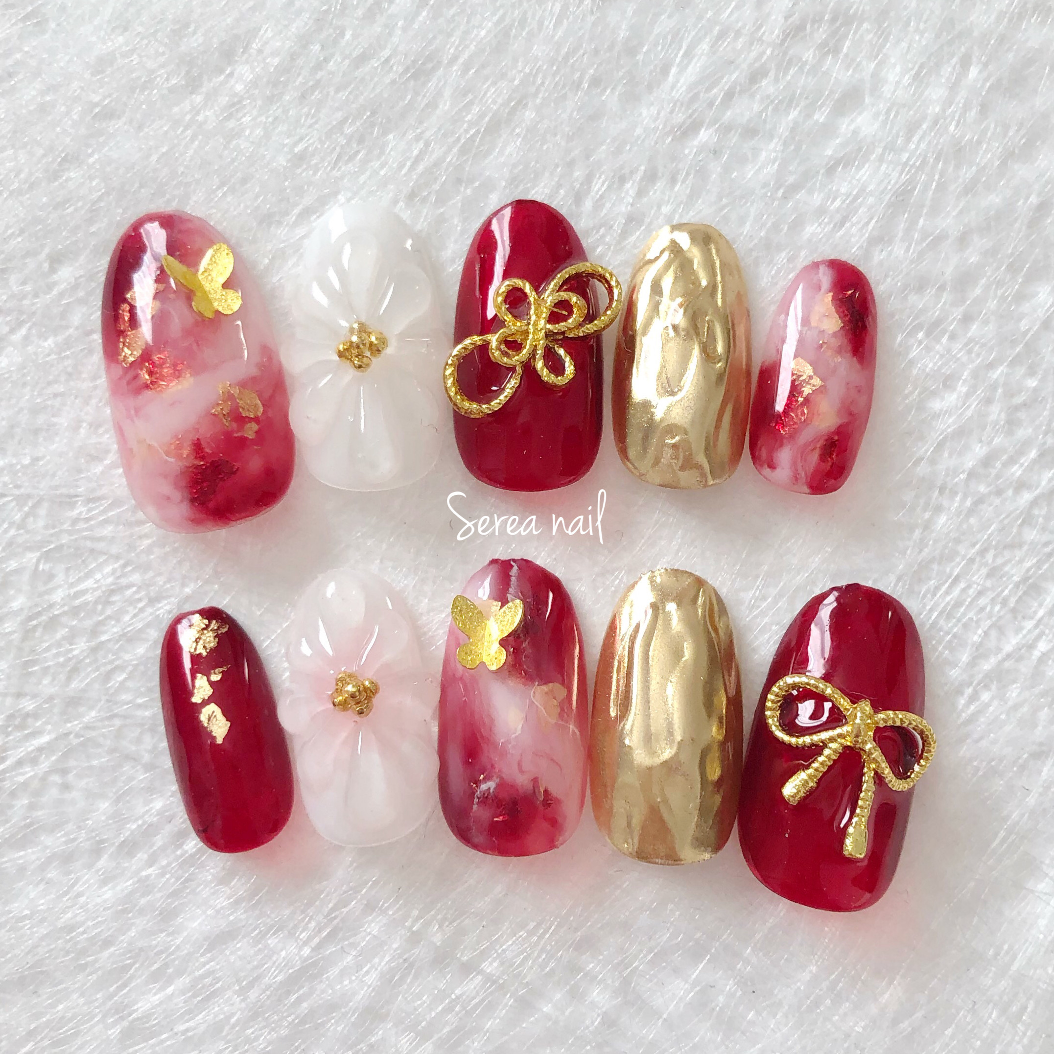 ❤️order nail❤️ネイルチップ✴︎5点♡ - つけ爪/ネイルチップ