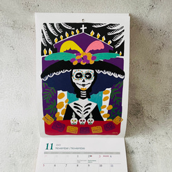 【値下げ&送料無料！】 2023年壁掛けカレンダー（A5縦サイズ） Fiesta México 6枚目の画像