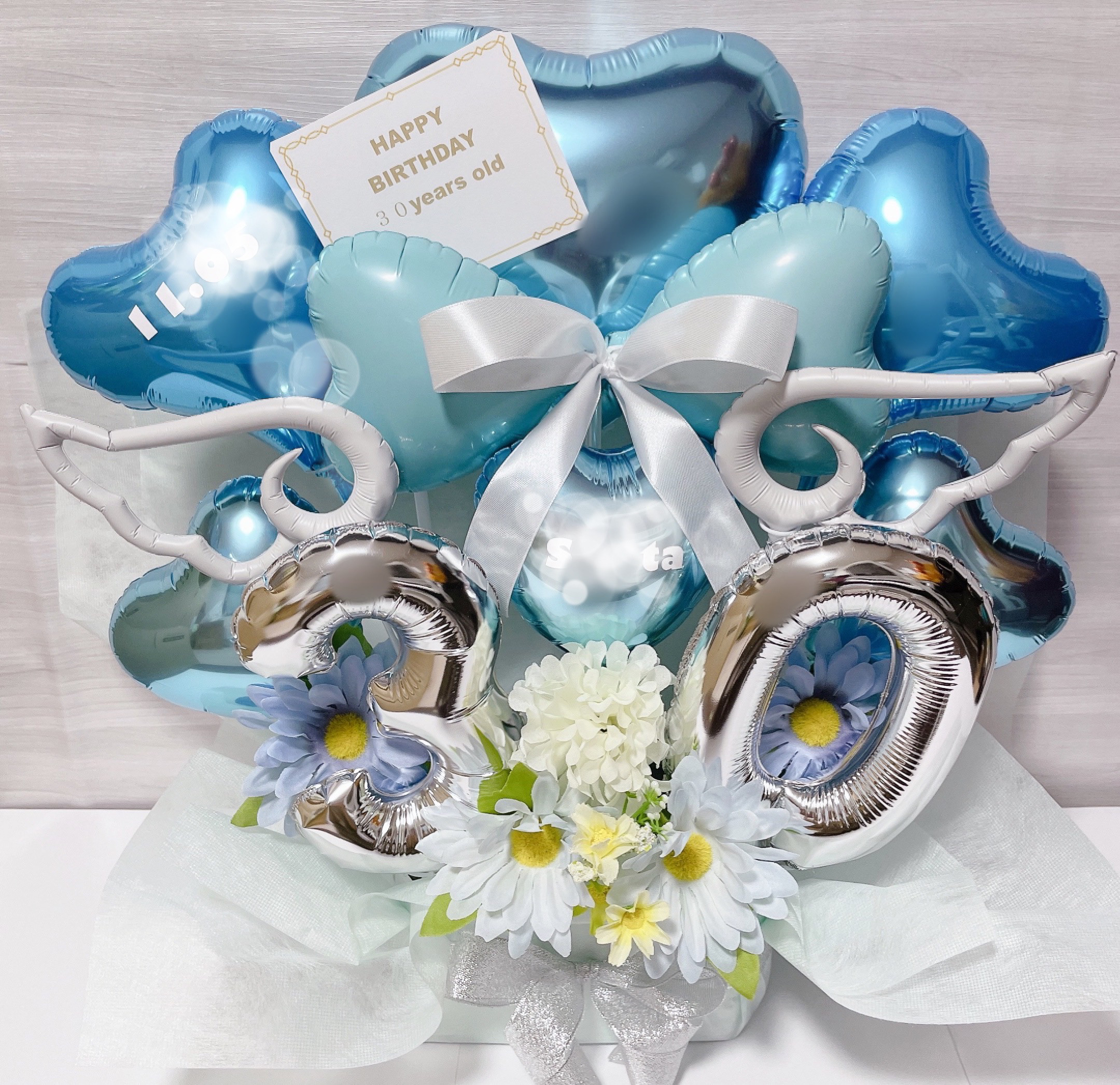 バルーンギフト　バルーンアレンジ 結婚祝い　誕生日　生誕祭　推し　開店祝い　ギフト　プレゼント　バルーン