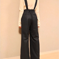 Codeembroidery Suspender Wide Flare Trousers 4枚目の画像