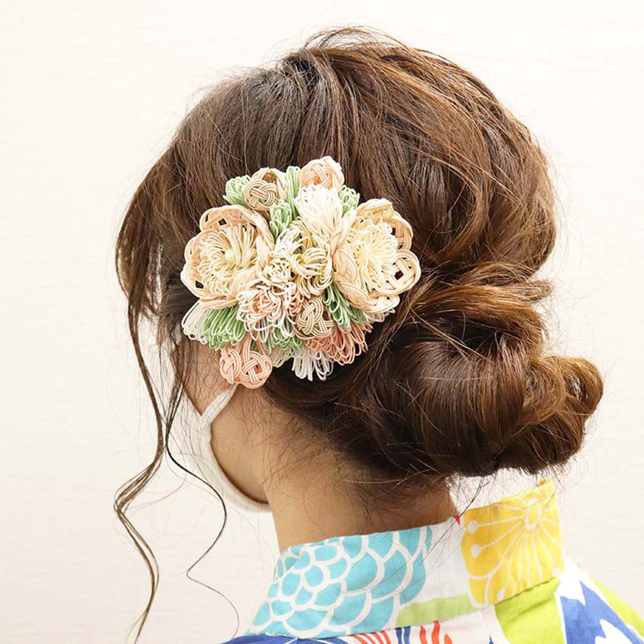 水引ヘアアクセサリー　お祭り　お着物　花火大会　お茶会