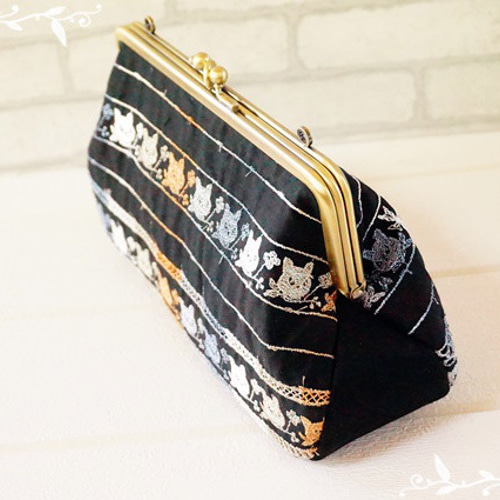 pjc クロッチくん☆ショルダーにもなる二口がま口ポーチ がま口 プロフ  