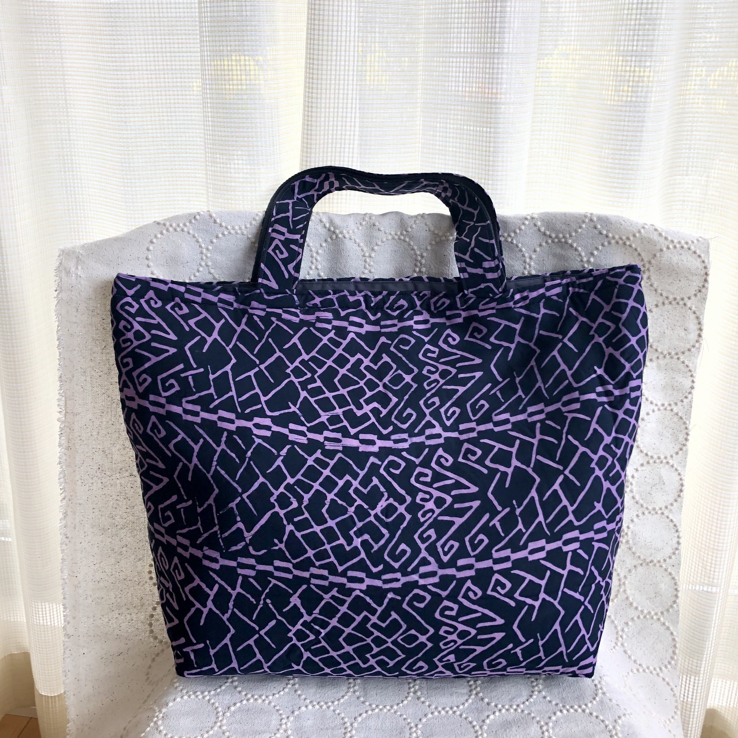 トートバッグ　〜　ハワイファッションブランドNOANOA のパレオからのリメイク品