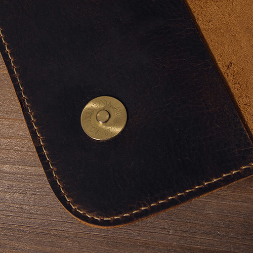 植物タンニン鞣し本革メッセンジャーバッグ #1052褐色 メッセンジャー