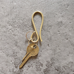 『雫』真鍮のキーフック　keyhook 6枚目の画像