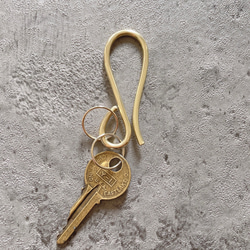 『雫』真鍮のキーフック　keyhook 1枚目の画像