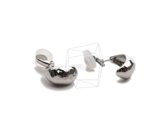 ERG-2225-R [2 件] 夾式耳環/耳夾 第3張的照片