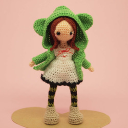 [定制] 微型舊作品夾克女孩各種 Amigurumi 第6張的照片