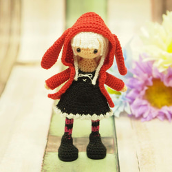 [定制] 微型舊作品夾克女孩各種 Amigurumi 第4張的照片