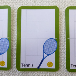 [日本境內免運費] 網球留言用貼紙 32 張 第2張的照片