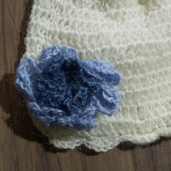 手編み きんちゃく袋 2枚目の画像