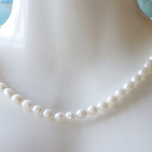 2WAY! Flesh Pearl Necklace 淡水パールネックレス☆マグネット