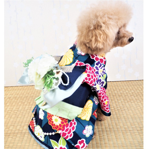 着物 パピー 小型犬 犬 猫 ペット 服 和服 和柄 七五三 P715-726