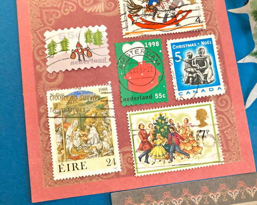 外国切手275枚台紙32枚