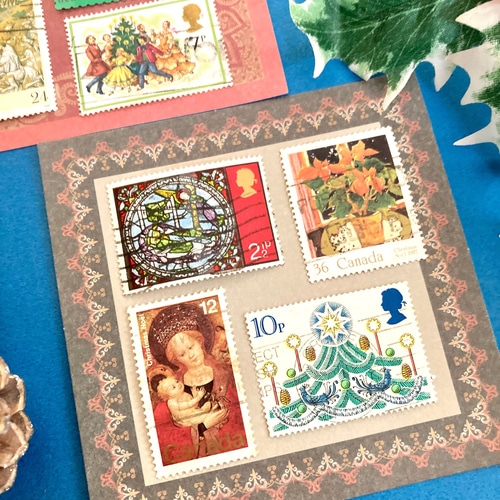 外国切手275枚台紙32枚