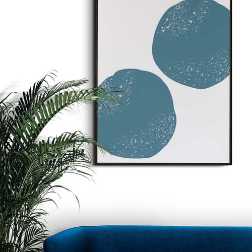 北欧ポスター、アブストラクト、抽象画、北欧イラスト、シンプル