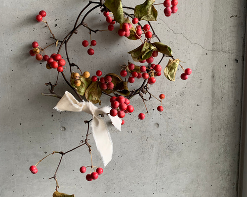 地元愛知のサンキライリース♡貴重な限定品♡ ドライフラワー