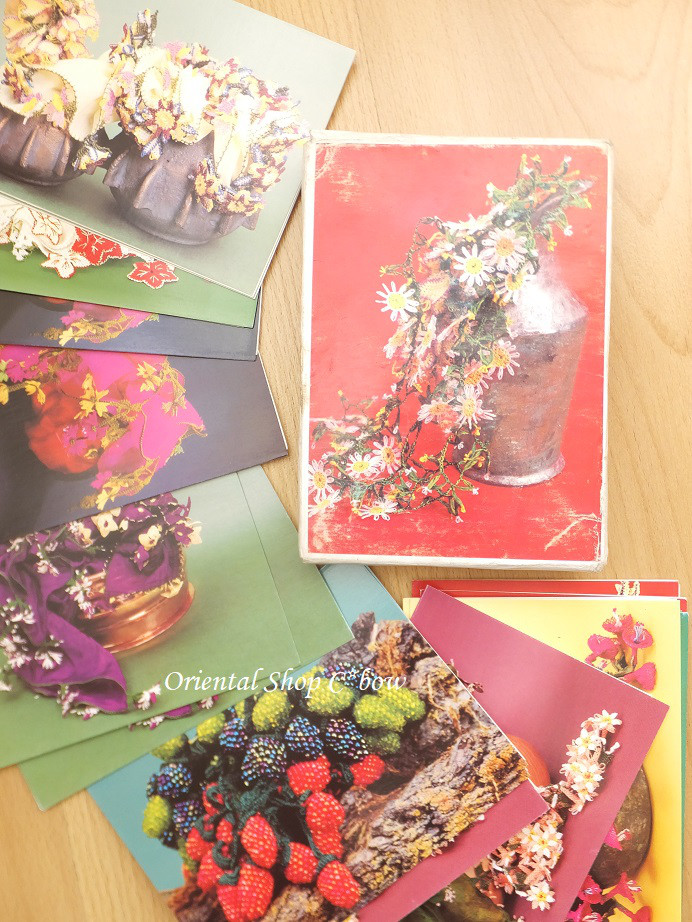 日本発送★特価｜古書｜とても素敵なオヤのグリーティングカードボックス[202210]