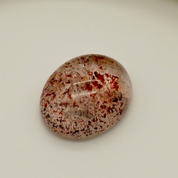 45,7ct 大粒 レピドクロサイト インクォーツ ファイヤークォーツ 天然石 ルース ハンドメイド材料 5枚目の画像