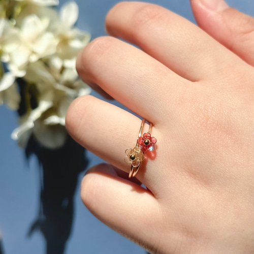 指輪　花 楽天市場】結婚指輪 K18PG ペアリング ピンクゴールド 桜 手彫り