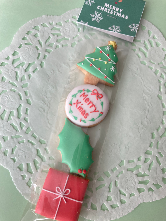 クリスマスアイシングクッキー 3枚目の画像