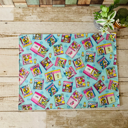 ☆新作☆ 大人気 昭和レトロ レディ百科 ランチョンマット 裏地付き 縦