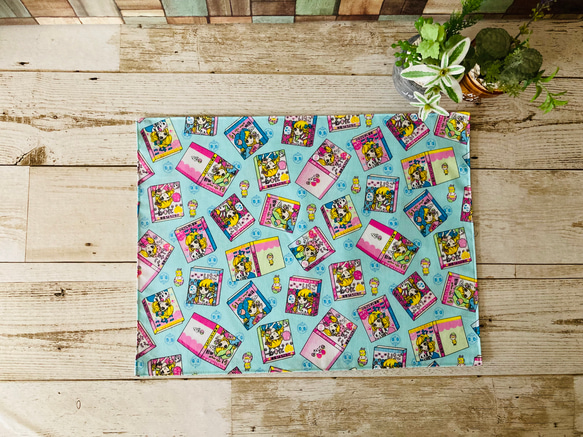 ☆新作☆ 大人気 昭和レトロ レディ百科 ランチョンマット 裏地付き 縦