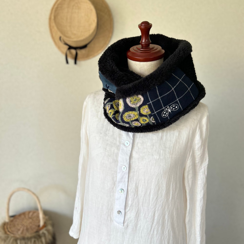 スヌード 疑わしい ミナペルホネンハンドメイド