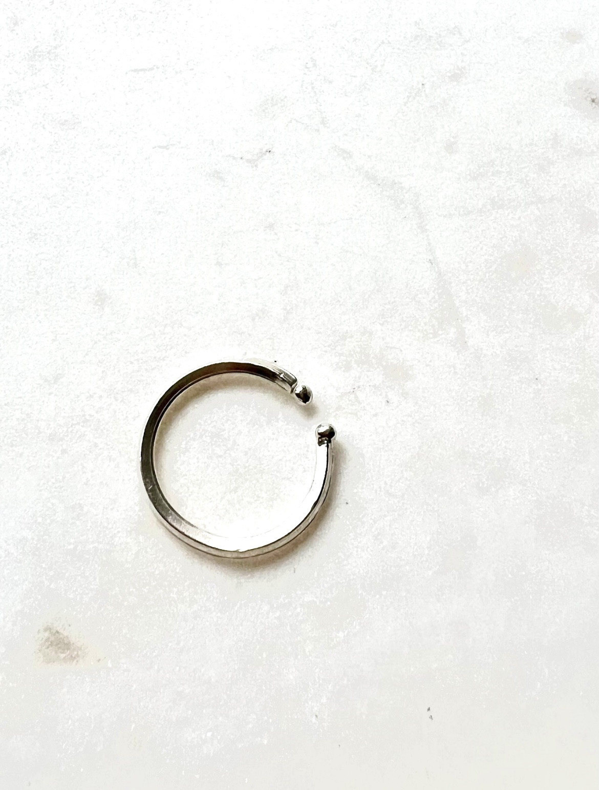 Circle_シルバー　イヤーカフ(小)　兼　リング