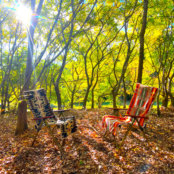 キャンプ/チェアカバー　PENDLETON生地使用　レイチェア 