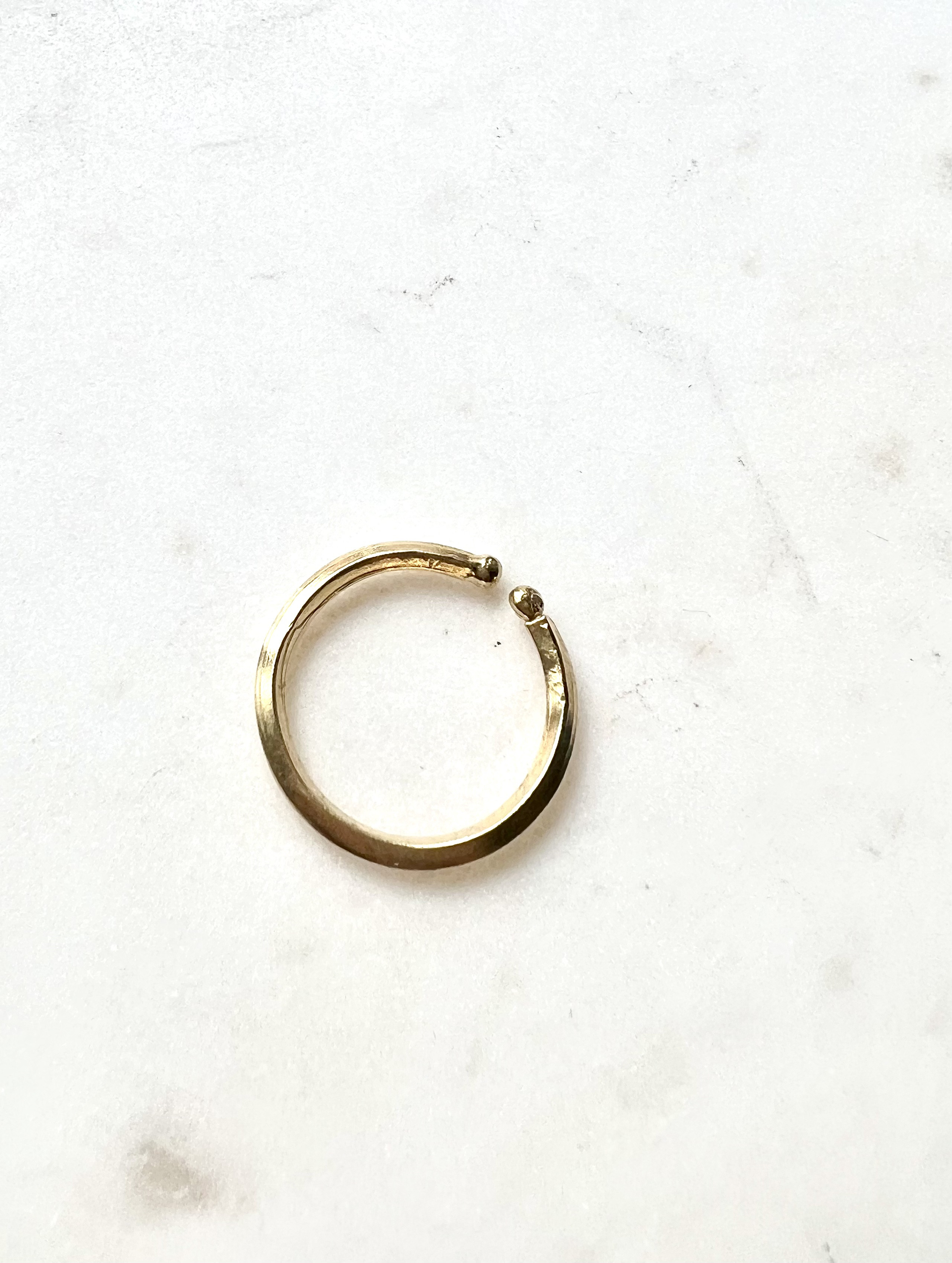 Circle_ゴールド　イヤーカフ(小)　兼　リング