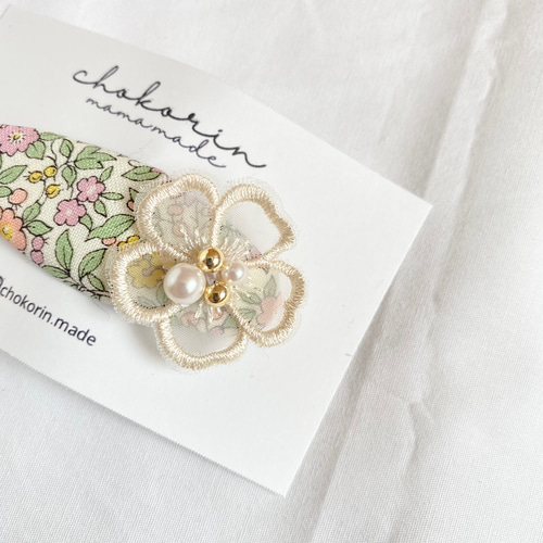 ♥オーダーについて♥ リバティ ヘアクリップ・ぱっちんぴん オーダー