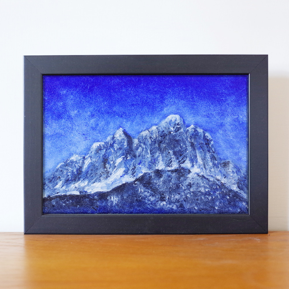 キープサイズ！！(油彩画) キープサイズ！！(油彩画)