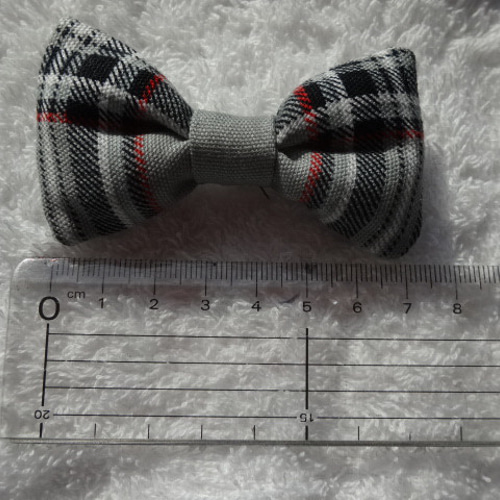 7・ハンドメイド☆ヘアゴム　チェック柄 タータンチェック リボンのヘアゴム その他ヘアアクセサリー Kumatomo