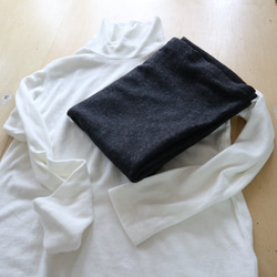 [100% 高品質羊毛短上衣❣️3way] 溫暖時尚的圍巾 木炭禮品也可用 [均碼] 第7張的照片