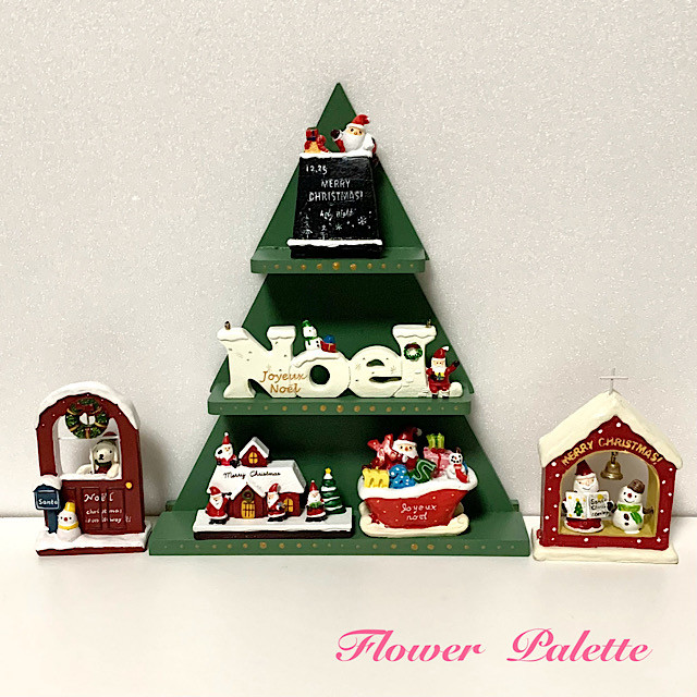 クリスマスツリー白木 トールペイント 新品未使用】トールペイント白木＆デザインパケット クリスマス