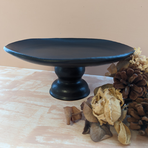 アンティーク風ケーキスタンド(コンポート24cm) その他