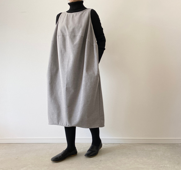 handmade 】ぽっちゃりエプロン※2L〜3L・チェック handmade