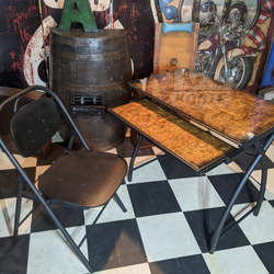 アイアンテーブルB［鉄板仕様］アイアン家具 センターテーブル