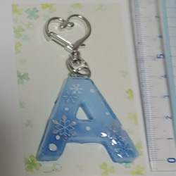 【ハンドメイド】冬 バッグチャーム Ａ 5枚目の画像