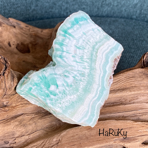 ♢ハイグレード♢オーシャンブルーアラゴナイト/カリビアンブルー