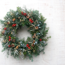 【Creema限定！早割価格】Christmas Wreath 3枚目の画像
