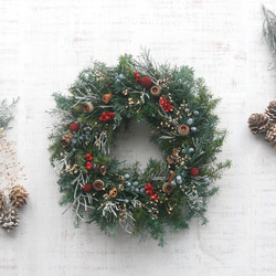 【Creema限定！早割価格】Christmas Wreath 6枚目の画像