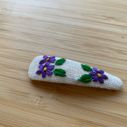 刺繍パッチンピン(5cm) 2枚目の画像