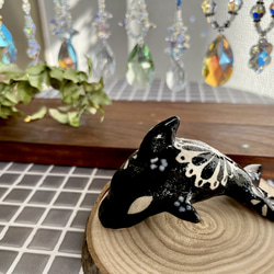 モノトーンアニマル 置物 小物 シャチ その他置物 Haruka