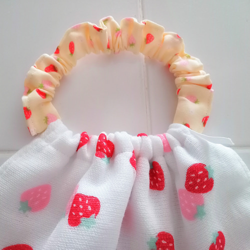 2重】 タオルエプロン おりこうエプロン 4枚セット ☆ガーゼ  