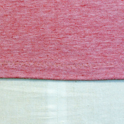 カップ付キャミソ－ル秋冬　オーガニックコットン　赤杢 7枚目の画像